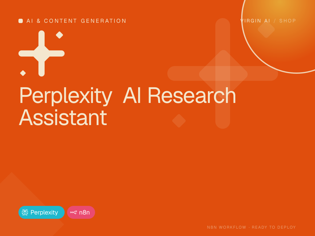 Perplexity AI Research Assistant