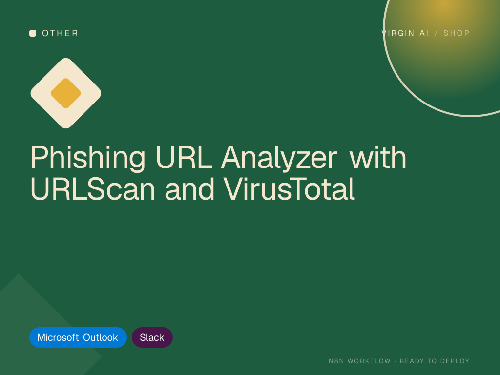 Phishing URL Analyzer with URLScan and VirusTotal