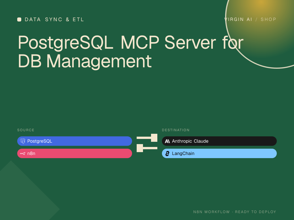 PostgreSQL MCP Server for DB Management