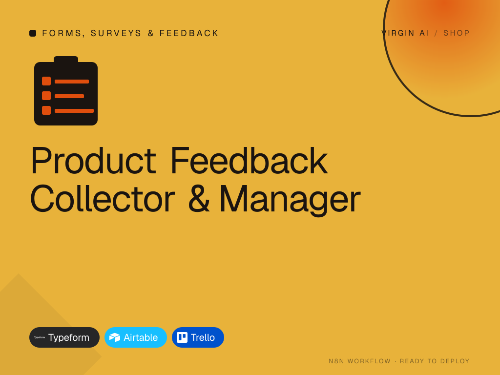 Product Feedback Collector & Manager