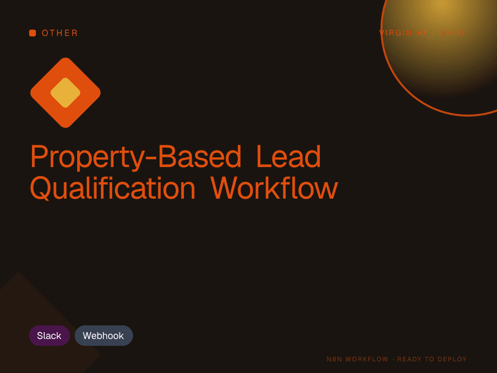Property-Based Lead Qualification Workflow