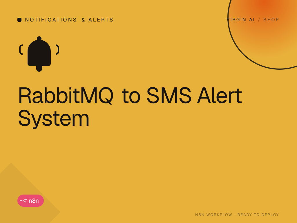 RabbitMQ to SMS Alert System