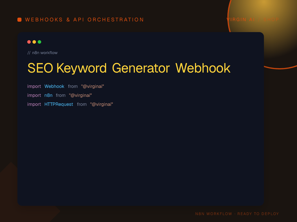 SEO Keyword Generator Webhook