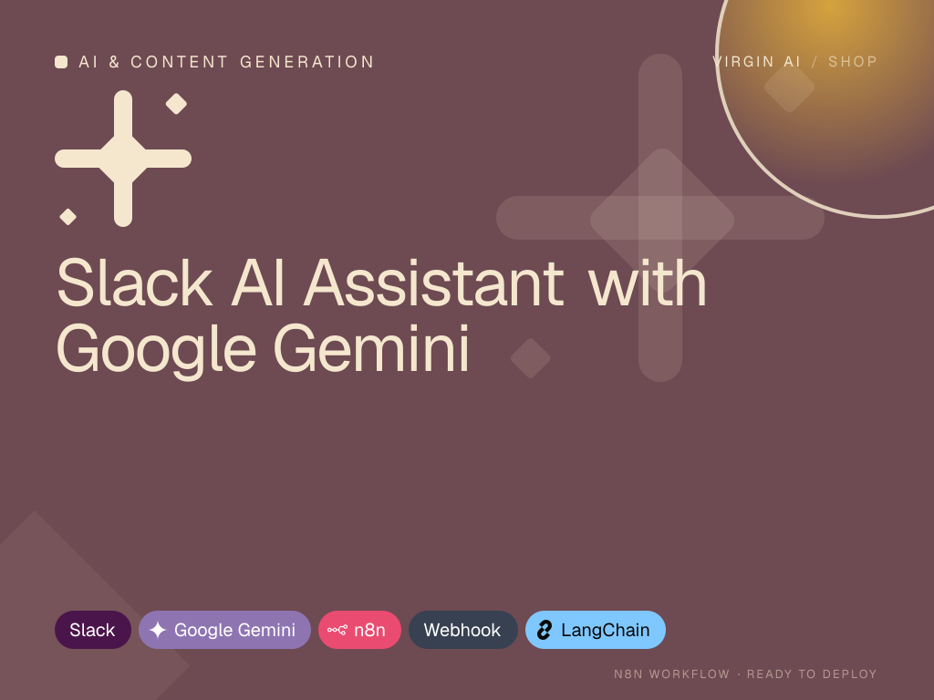 Slack AI Assistant with Google Gemini