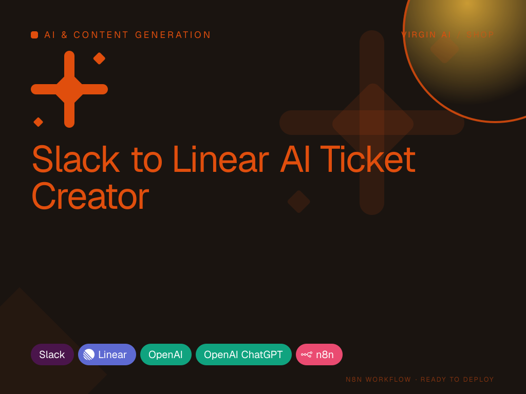 Slack to Linear AI Ticket Creator