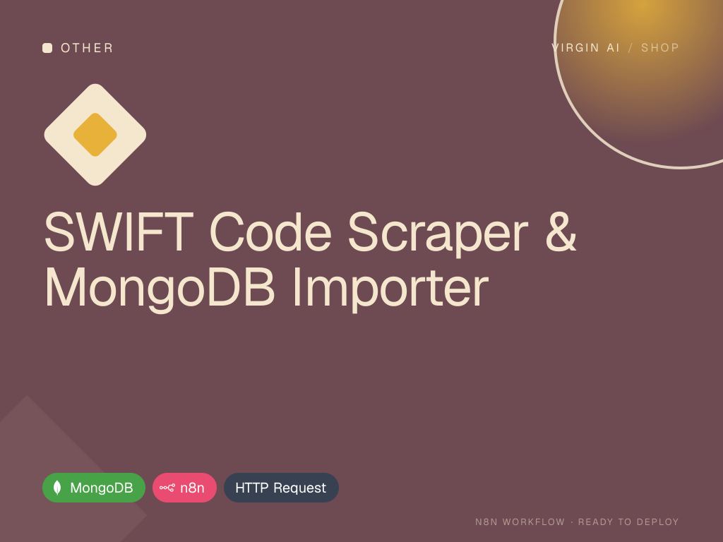 SWIFT Code Scraper & MongoDB Importer