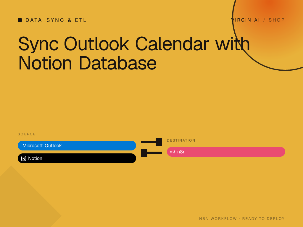 Sync Outlook Calendar with Notion Database