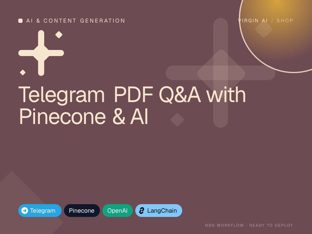 Telegram PDF Q&A with Pinecone & AI