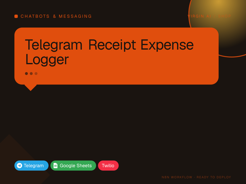 Telegram Receipt Expense Logger