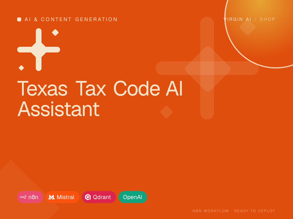Texas Tax Code AI Assistant