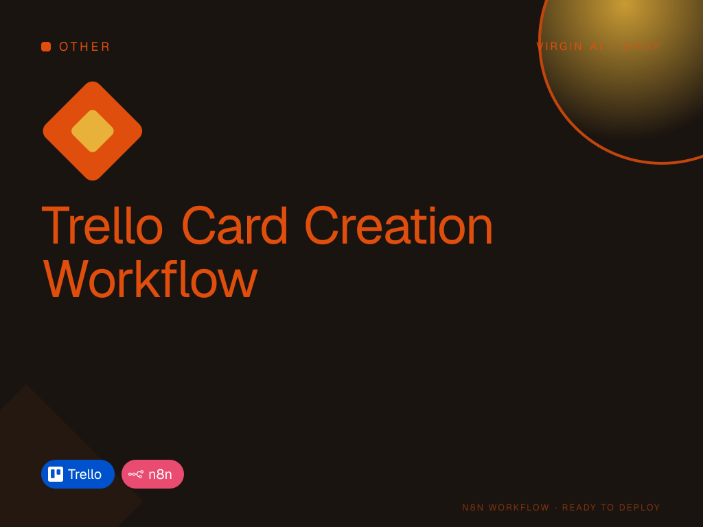 Trello Card Creation Workflow