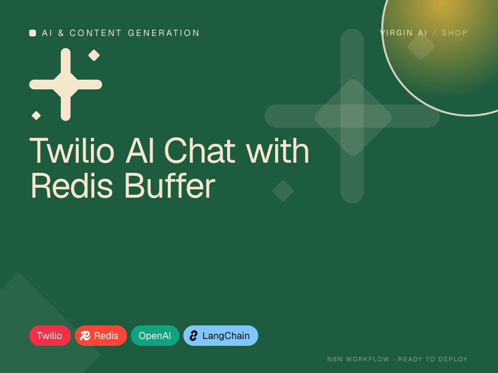 Twilio AI Chat with Redis Buffer