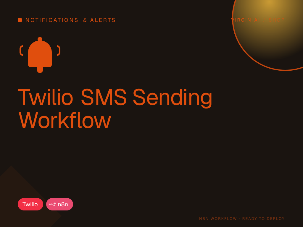 Twilio SMS Sending Workflow