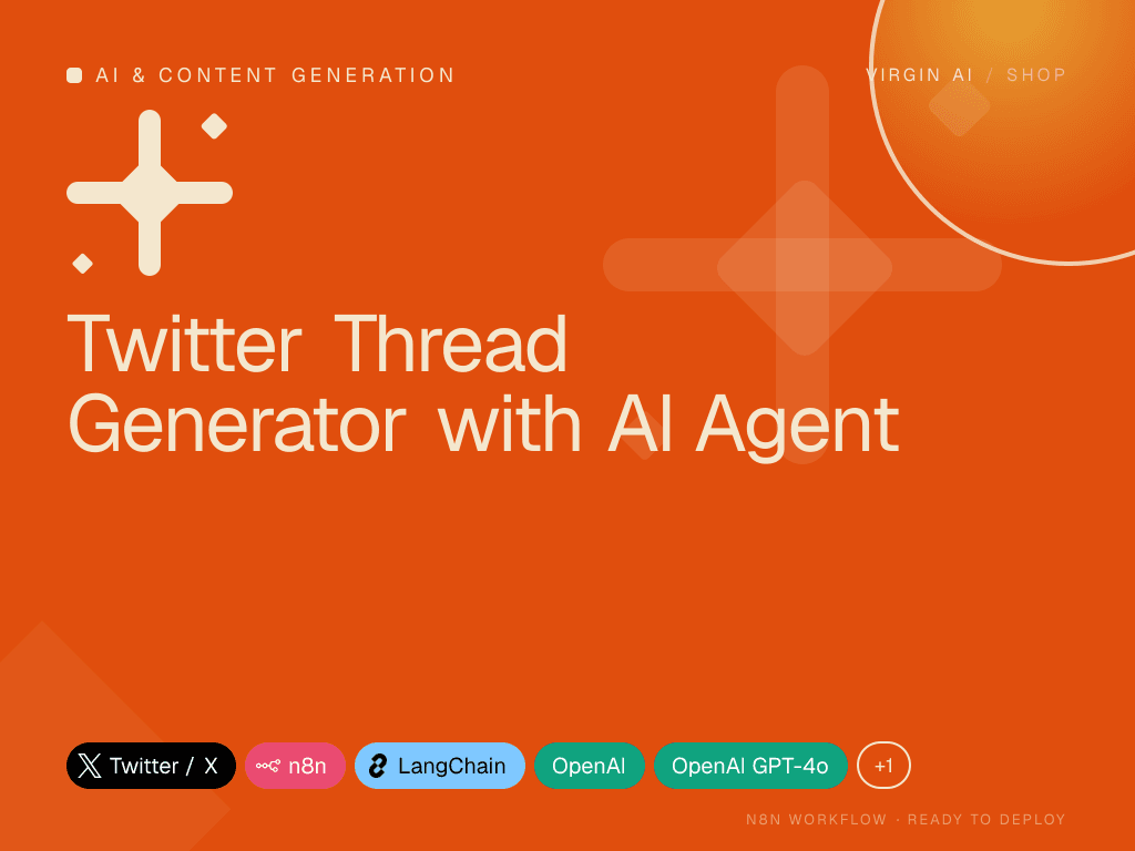 Twitter Thread Generator with AI Agent