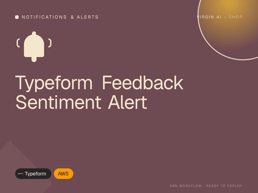 Typeform Feedback Sentiment Alert