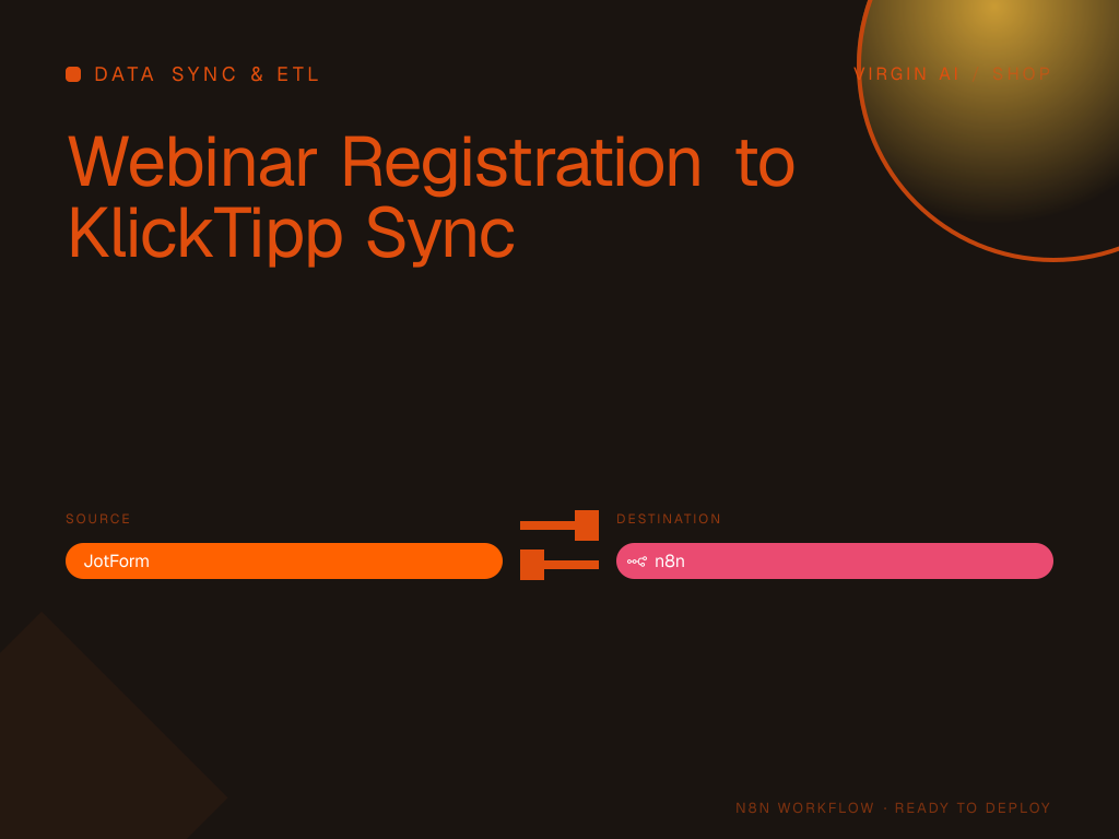 Webinar Registration to KlickTipp Sync