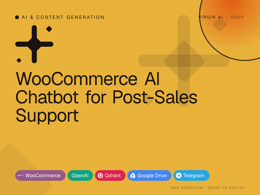 WooCommerce AI Chatbot for Post-Sales Support