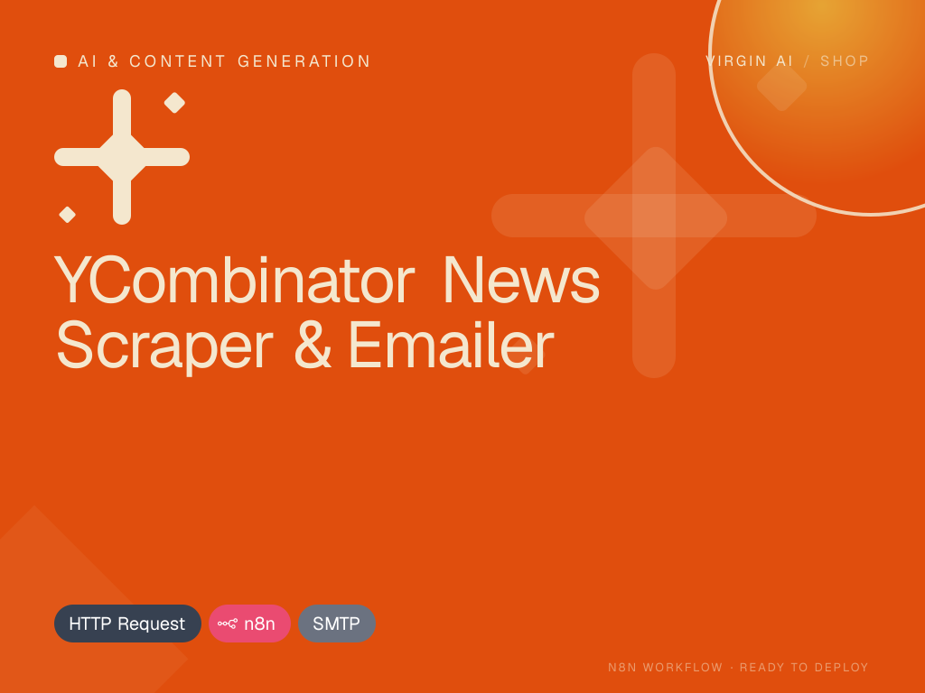 YCombinator News Scraper & Emailer