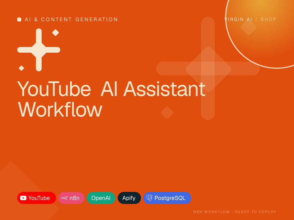 YouTube AI Assistant Workflow