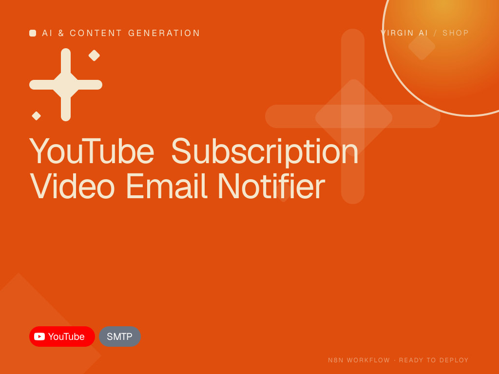 YouTube Subscription Video Email Notifier