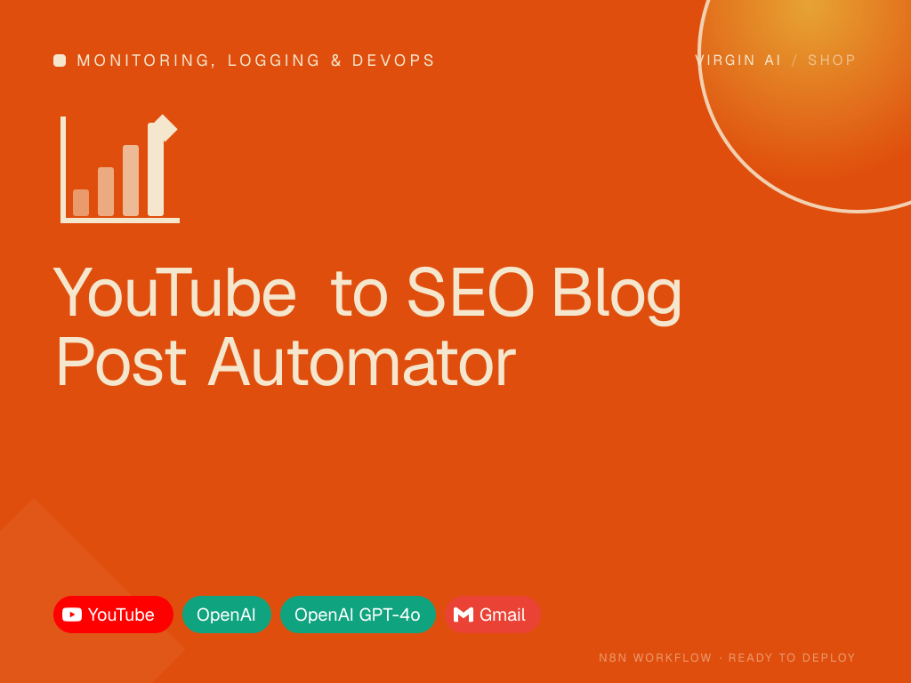 YouTube to SEO Blog Post Automator