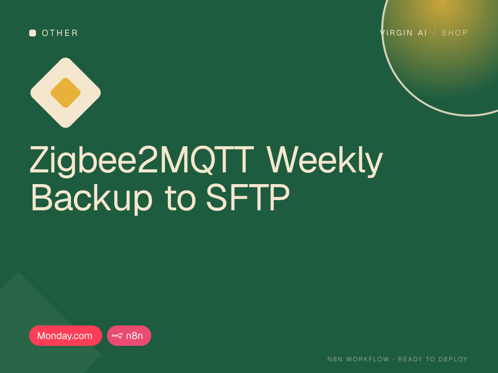 Zigbee2MQTT Weekly Backup to SFTP
