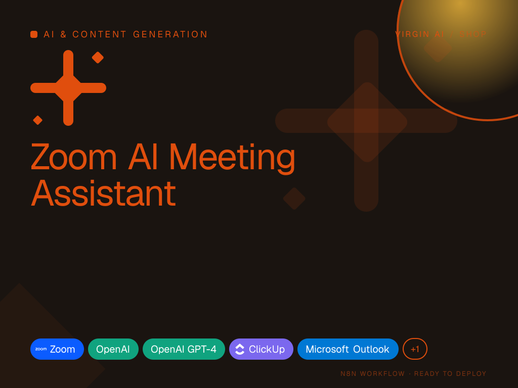 Zoom AI Meeting Assistant