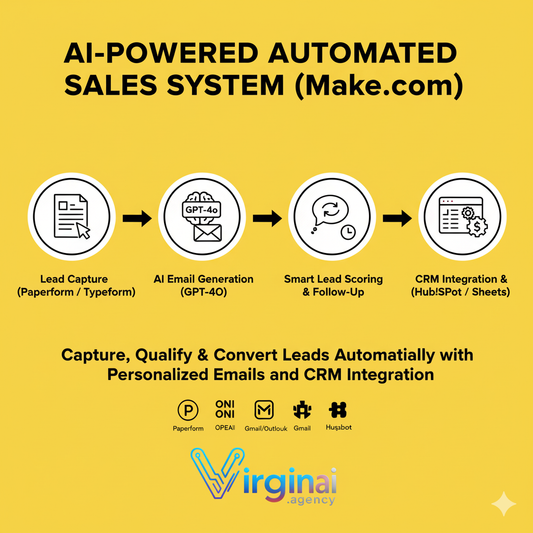 AI-Powered Automated Sales System (Make.com)