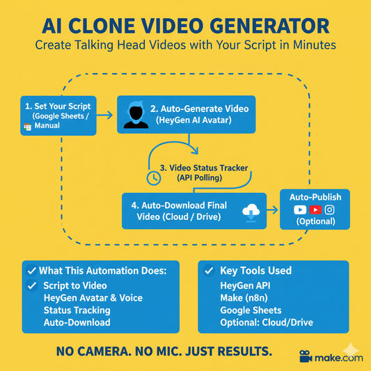 AI Clone Video Generator – Create Talking Head Videos with Your Script in Minutes