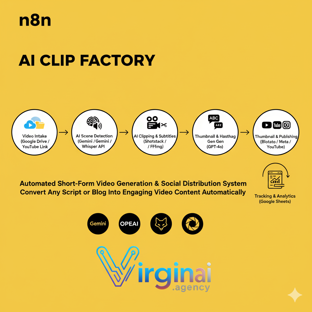 AI Clip Factory (n8n)